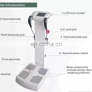 TEZEWA Multi-functionBody Fat Analyzer Impedent Bioimpedanc Analyzer thumbnail-5