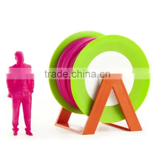 Pla 3d Printer Material Fuchsia Filament With the New Spool Convertible Into a Coat Hanger. Spool Holder Included. thumbnail-1