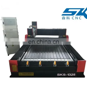 SENKE Granite Bricks Stones Double Heads Table Saw Stone Cutting Machine Large Stone Cutting Machine thumbnail-3