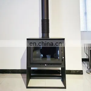 Modern Mini Decorative Portable Glass Garden Home Water Surround Fireplace thumbnail-1