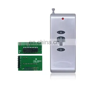 4 Channel 315mhz Wireless Remote Police Siren Wireless Remote Control Fixed Code 4 Buttons Remocon Remote thumbnail-1