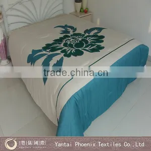 Chinese Floral Embroidery Applique Bedding thumbnail-1