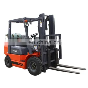 Hot Sale Chinese 2ton LPG/GASOLINE Forklift With Cheap Price thumbnail-2