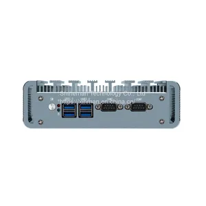 Fanless Metal Mini PC Industrial BOX Computer RS232/HDMI/VGA Integrated thumbnail-4