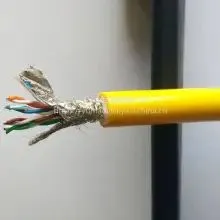Zero Buoyancy Cable High Flexibility Tensile Sea Water Zero Buoyancy Twix-shielded 4 Pairs of 8-core Cable Customized ROV Cable thumbnail-2