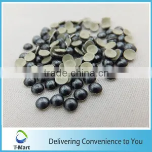 Milk Color Hot Fix Metal Rhinestuds thumbnail-2