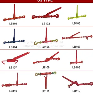 US TYPE Grade 70 Transport Chain and Ratchet Load Binder thumbnail-4
