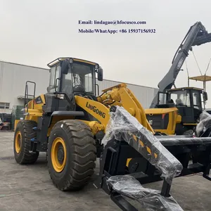 Brand New Liugong Cheap Price 5t Good Condition Wheel Loaders Used Loader 855h 856h for Liugong 856 thumbnail-3