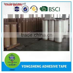 Acrylic Adhesive and Single Sided Adhesive Side Adhesive Packing Tape BOPP Jumbo Roll thumbnail-4