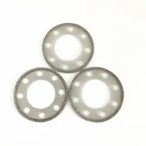 Hot Selling 304 316 316L Stainless Steel Woven Wire Mesh Screen Filter Disc For Filtration Industry thumbnail-1