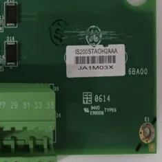 GE IS230SNAOH2A (IS200STAOH2AAA) MKVIe, Analog Out Terminal Board thumbnail-1