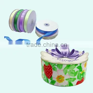 Red Ready Made Satin Ribbon Bow With Sticky Pad for Invitation thumbnail-6