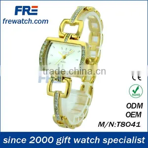 Water Resistant Japan Movt Quartz Watch Stainless Steel Back Watch Phone (T8041) thumbnail-1