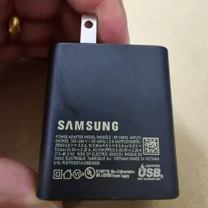 Customizable EU/US Plug Cell Phone Chargers USB C 25W Wall Charger For Samsung Galaxy S10 S20 S21 Note PD Super Fast Adapter thumbnail-1