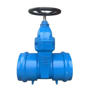 DIN F4 Flange Gate Valve Automatic Flow Control Valve Stainless thumbnail-1