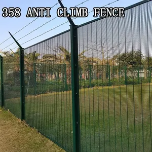 Eco-Friendly 358 Anti-climb Fence for Prison and Military Facility Security thumbnail-1