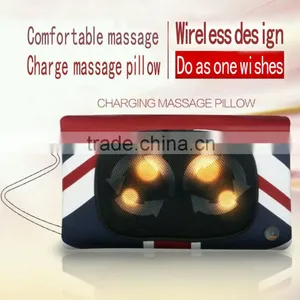 Kneading Neck Back Shoulder Massager With Heat Waist Leg Massage Massager Pillow for Car Home thumbnail-1