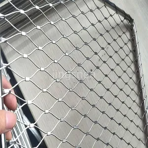 X-Tend Safety Netting, 304/316 Stainless Steel Wire Rope Mesh, Suitable for Zoo Enclosure Fencing, Providing Tight Protection. thumbnail-3