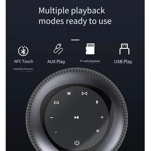 T100 High-power Dsp Waterproof Bluetooth Speaker thumbnail-3