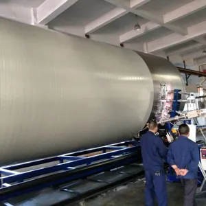 Double Structural Hollow Wall Spiral Winding Sewer Pipe Tank Extrusion Production Line thumbnail-2