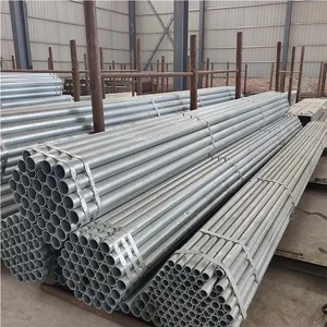 Factory Manufacturing in China Steel Structure Building Materials Galvanized Iron Pipe Bs1387 Galvanized Pipe With Various Sizes thumbnail-5