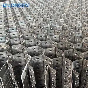Hexagonal Cellular Mesh Uniform Mesh Size Stainless Steel Custom Metal Cellular Grid Hexsteel Mesh Grid thumbnail-6
