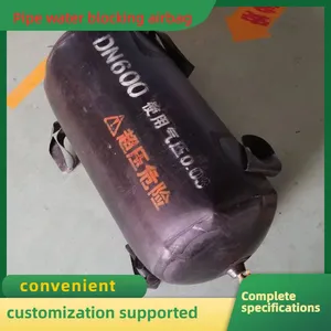 Weather Resistant EPDM Pipe Plugging Airbag Inflatable Bladder for Outdoor Drainage Pipeline Works thumbnail-3