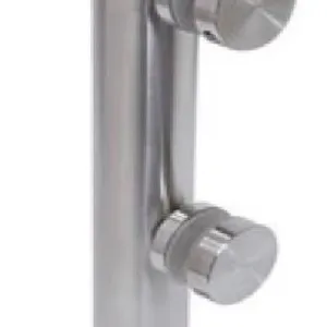 304 Stainless Steel Glass Railing Brackets With Mill Test Report Easy Installation Friction Fit for Staircase Balustrade thumbnail-5