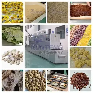 SUS304 Meat Products Microwave Dryer Pork Skin Puffing Dehydration Machine for Snack Meat Processing Production Line EPC thumbnail-4