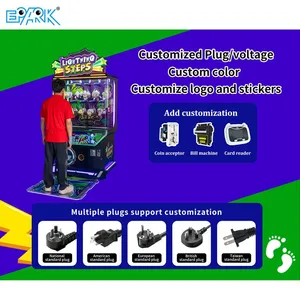 Skill Prize Game Machine Lightning Steps Interactive Foot Pad Challenge With Hanging Gift Display for Indoor Amusement Centers thumbnail-5