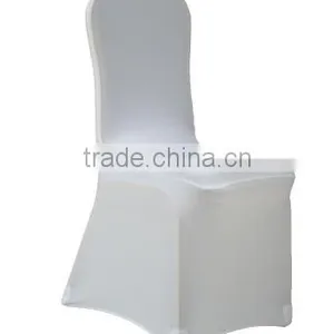 Cheap White Banquet Wedding Spandex Stretch Chair Cover thumbnail-1