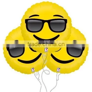 High Quality Emoji Balloon, Foil/aluminum Balloon, Helium Foil Letter Balloon Emoji Balloon thumbnail-3