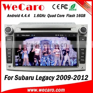 Wecaro Android 4.4.4 WC-SU7069 Wifi 3g Touch Screen Car Dvd Player Oem for Subaru Legacy Gps System 2009 2010 2011 2012 thumbnail-4