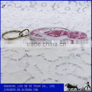 Customized Floating Flip Flop Plastic Key Chain thumbnail-6