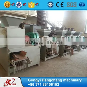 Small Four Roller 1-2t/h YQJ 290 Briquette Machine thumbnail-1