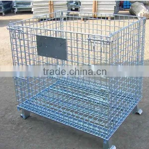 Galvanized Stacking Shipping Cages(factory) thumbnail-1