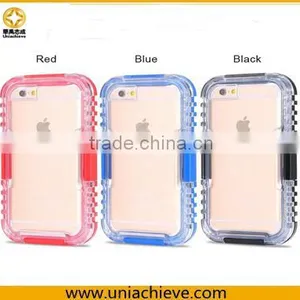 For Iphone Waterproof Cell Phone Case Red thumbnail-5