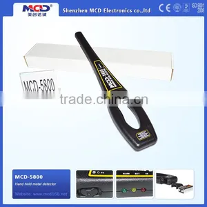 High Quality Held Metal Detector Body Scanner MCD-5800 With Headphone thumbnail-1