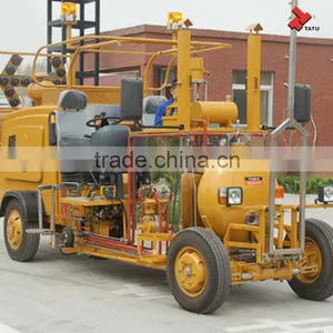 Big Driving Type Thermoplastic Spraying/Extrusion/Screeding Road Marking Machine thumbnail-2