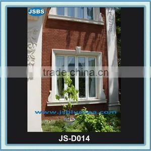 Carved Decorative White Classical Marble Window Frame thumbnail-1