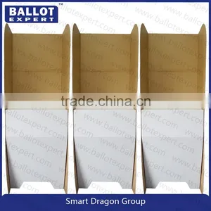 Recyclable Portable And Collapsible Cardboard Election Booth thumbnail-3