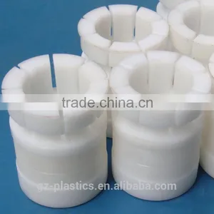 Custom Engineering Plastic Bearing Sleeve Delrin Acetal Polyacetal Cnc Machining Parts Pom Bushing thumbnail-3