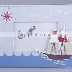 2014 Hot Sale 4*6 Pirate MDF Photo Frame With 3D Effect thumbnail-1