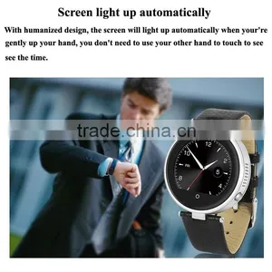 Best Price 2016! Check Heart Rate SmartWatch1.22'' Round Touch Screen Support IOS and Android OS (Bluetooth 4.0)-- BB-61 thumbnail-5