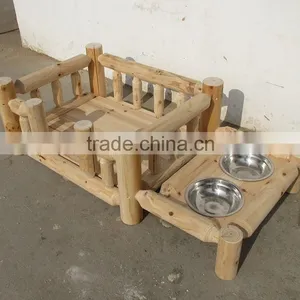 Outdoor Wooden Pet Bed thumbnail-3