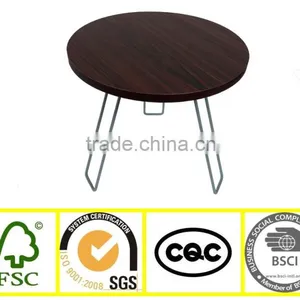 Small Side Table Coffee Table With Pvc Cover thumbnail-1