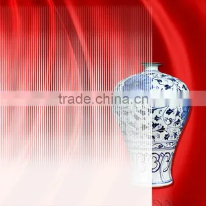 Decorative PET White Perpendicular Stripe Gradation Window Film Similar to 3M Window Film thumbnail-1