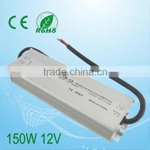 150W 12V 12.5A UL&CB&CE SINGLE OUTPUT,WATERPROOF LED DRIVER,SWITCHING POWER SUPPLY thumbnail-1