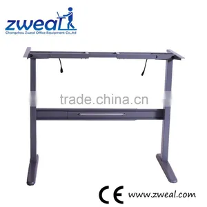 Adjustable Legs for Standing Laptop Table Metal Desk Frame thumbnail-1