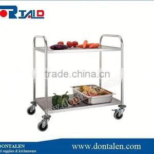 Stainless Steel Kitchen Dinning Food Trolley Utility Cart thumbnail-1